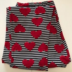 OS Lularoe Valentines Leggings